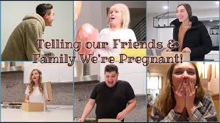 Telling Our Friends  Family Were Pregnant [upl. by Burnaby]