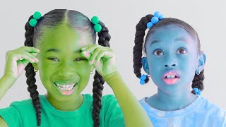 If Colors Could Talk  Sekora amp Sefari Pretend Play Skit [upl. by Boony]