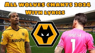 All Wolves Chants 2324 With Lyrics [upl. by Anauqaj]