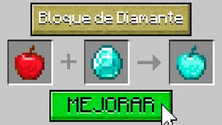 Paso Minecraft pero Puedo Mejorar Cualquier Item [upl. by Hareehat23]