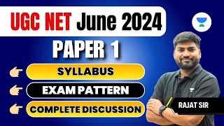 UGC NET June 2024 paper 1  Syllabus  Exam Pattern  Unacademy UGC NET [upl. by Assital]