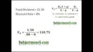 Dividend Discount Model DDM  Constant Growth Dividend Discount Model  How to Value Stocks [upl. by Torhert106]