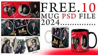 mug psd file  Mug Design PSD Templates Free Download [upl. by Einolem739]