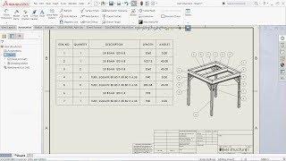 SolidWorks Weldments Tutorial 2D Drawing amp Welding Cut List Part 2 [upl. by Amador]