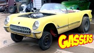 Gassers of the 60s  Ep57 Big Power On Streets Gasser Compilation [upl. by Gable]