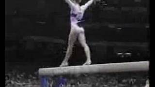 Svetlana Boginskaya  1996 Olympics Team Optionals  Balance Beam [upl. by Nyram]