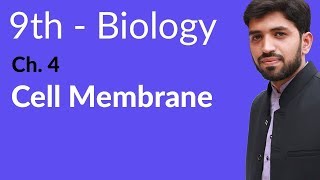 9th Class Biology  Chapter 4  Cell Membrane [upl. by Engracia310]