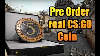 Pre Order real 5 years CSGO Coin [upl. by Naillig]