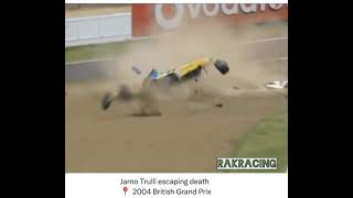 Jarno Trulli 2004 big crash [upl. by Nolla]