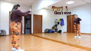 AKC DANCE TUTORIAL EXOCBX  KaCHING Short Ver [upl. by Dnomder]