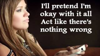 Kelly Clarkson  Cry lyrics [upl. by Htrowslle86]