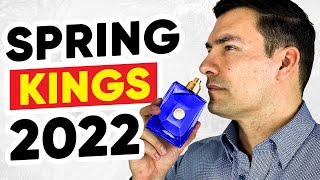 TOP 10 BEST Mens Spring Fragrances 2022 [upl. by Aihsened]