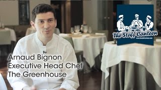 Arnaud Bignon The Greenhouse London talks Michelin French cuisine and his career [upl. by Alinna945]