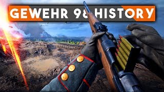 GEWEHR 98 MAUSER ► Battlefield 1 History WW1 History [upl. by Assinna]