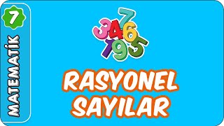 Rasyonel Sayılar  7 Sınıf Matematik evokul Kampı [upl. by Poole]