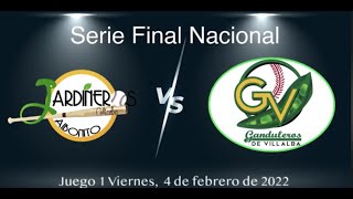 Juego  1 Serie Final Nacional Aibonito vs Villalba [upl. by Eitisahc]