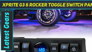 Xprite G3 6 Rocker Toggle Switch Panel  Review 2023 [upl. by Yusem]