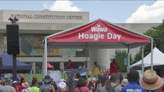 Many gathered to celebrate years of tradition at Wawa Hoagie Day [upl. by Nylime]