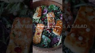 The best halloumi salad food reels shortsfeed subscribe foodblogger recipe easyrecipe [upl. by Oalsinatse636]