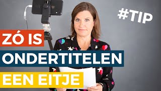 Video ondertitelen makkelijk ondertiteling maken met HappyScribe [upl. by Ihcalam]