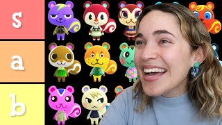 ranking every animal crossing squirrel 💯 [upl. by Ajssatan481]