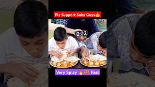 Spicy 🔥🥵 Chicken Legs Curry Roti Eating Challenge shortsfeed shorts ytshorts eatingchallenge [upl. by Colwell]