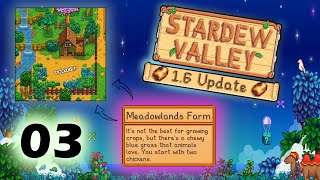 A Mines Dive  Stardew Valley 16 Meadowlands Farm  Perfection Run EP 3 [upl. by Adnawad]