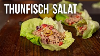 Die Geheimzutat für Thunfischsalat  Low Carb Rezept [upl. by Ruddie]