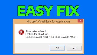 How To Fix Class Not Registered in Windows 11 [upl. by Stearns]