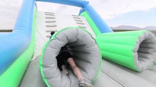 Insane Inflatable 5K Obstacle Tour [upl. by Nywled]