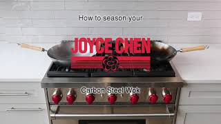 How To Season A Joyce Chen Wok [upl. by Astraea]