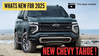 New 2025 Chevrolet Tahoe  See Whats New [upl. by Gillie]