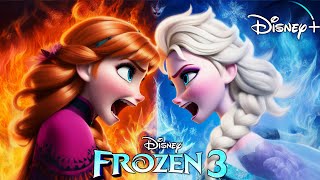 FROZEN 3 Official Trailer 2025  Disney Animation Studios Concept ❄️✨ [upl. by Artenak]