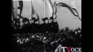 Discorso del Duce Benito Mussolini a Pomezia 2541938 e Aprilia 471938 [upl. by Eri888]