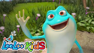 The Frog Song  KIDS Songs Fun Mix  LooLoo Kids Nursery Rhymes [upl. by Ardnoik]