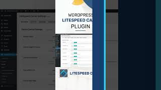 LiteSpeed Cache Plugin 2024 wordpress website litespeedcache freeplugins [upl. by Fedora]