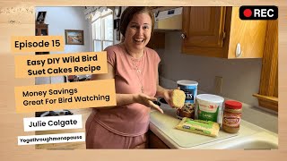 Wild Bird Suet Cakes EASY DIY Recipe  MONEY SAVINGS  Great for Bird Watching [upl. by Anitnerolf870]