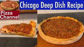 How to Make Chicago Deep Dish Pizza at Home [upl. by Heid892]