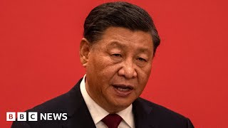 Chinas reelected leader Xi Jinping introduces new top team  BBC News [upl. by Luci]