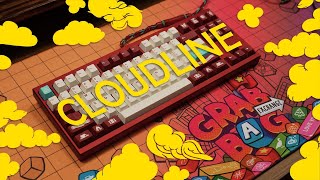 CLOUDLINE RED WK by JJW  THIS IS ART cloudlinethemediatory mechanicalkeyboard setup cinematic [upl. by Nylzor945]