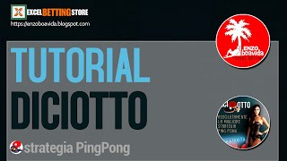 TUTORIAL PING PONG DICIOTTO [upl. by Lavona]