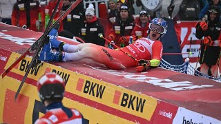 AUDI FIS Ski World Cup  Mens giant slalom  Adelboden SUI 2nd run Jan 6 2024 [upl. by Slyke]