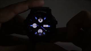 Casio GShock Lume amp Back Light GSG1001A8 [upl. by Ettenaj103]