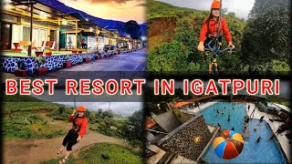 Rainforest Resort Igatpuri  Igatpuri Hill Station  Best Staycation place near Mumbai [upl. by Nyre]