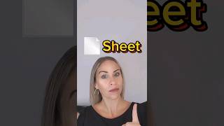 Are You Pronouncing Sheet Correctly in English American English englishpronunciation [upl. by Gavra]