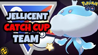 STRONG JELLICENT TEAM TAKES DOWN THE CATCH CUP POKEMON GO BATTLE LEAGUE [upl. by Shaefer]