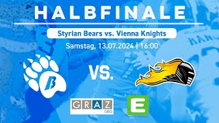 BearsTV  Football Live  PLAYOFF  GBG Graz Styrian Bears vs Vienna Knights 🏈 [upl. by Cornwall]