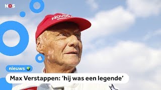 Wereldberoemde autocoureur Niki Lauda overleden [upl. by Yleoj]