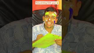 Mai painting sikh gaya 🙃  The most viral comedy by Maabeta 🔥 ytshorts shorts [upl. by Eremehc]