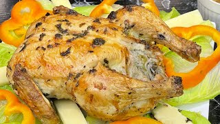 POULET FARCIE RÔTIE AU FOUR 🍗 RECETTE FACILE ET RAPIDE  Deli Cuisine [upl. by Sirron]